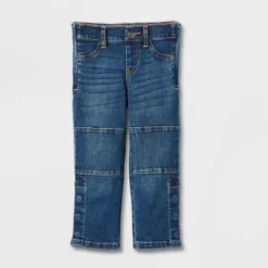 Toddler Boys' Adaptive Jeans - Cat & Jack™ Medium Wash -Cat & Jack Sales Store GUEST 04754b59 0bce 4ba8 9913 9bd9d4802b7c