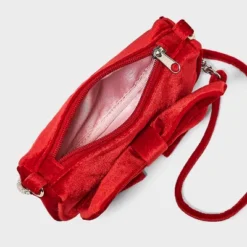 Girls' Velvet Bow Crossbody Bag - Cat & Jack™ Red -Cat & Jack Sales Store GUEST 09c09589 9f40 4bf2 a604 983d39aa6a67