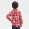 Toddler Boys' Plaid Woven Shirt - Cat & Jack™ Red -Cat & Jack Sales Store GUEST 0b8193e7 1974 4458 ae7c 5cbda846e082