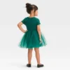 Toddler Girls' Dot Short Sleeve Knit Tulle Dress - Cat & Jack™ Green -Cat & Jack Sales Store GUEST 0e26b295 5132 46f3 8d27 38d02e8a0917