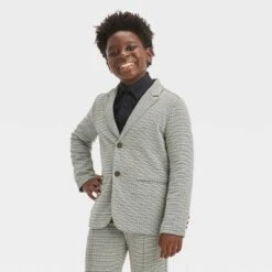 Boys' Houndstooth Knit Blazer - Cat & Jack™ Brown -Cat & Jack Sales Store GUEST 152b351d 0d2e 4b6c a2c7 3601261bba8b
