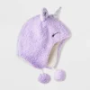 Girls' Unicorn Trapper Hat - Cat & Jack™ Purple -Cat & Jack Sales Store GUEST 1723b34f fac5 4ea4 a630 d66d0ae04e2c