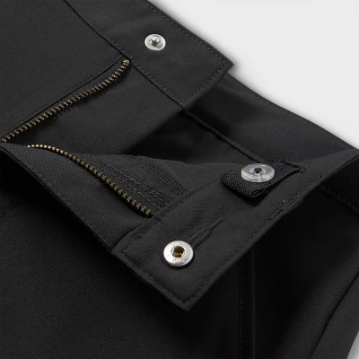 Boys' Uniform Chino Shorts - Cat & Jack™ Black 4 Boys' Uniform Chino Shorts - Cat & Jack™ Black - Image 2