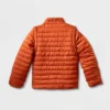 Kids' Adaptive Puffer Jacket - Cat & Jack™ Orange -Cat & Jack Sales Store GUEST 27f925d0 5512 4ad0 8115 d2e7f8f8a777