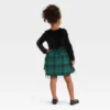 Toddler Girls' Checkered Dress - Cat & Jack™ Green -Cat & Jack Sales Store GUEST 2c5f2466 f8e2 4734 8348 d23705fd4fa8