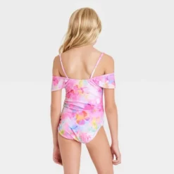 Girls' Flower Daydream One Piece Swimsuit - Cat & Jack™️ -Cat & Jack Sales Store GUEST 2e5d8adf b40a 490b 9629 0b70942cac20