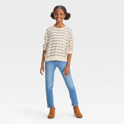 Girls' Cozy Pullover Sweatshirt - Cat & Jack™ 4 Girls' Cozy Pullover Sweatshirt - Cat & Jack™ - Image 2