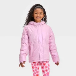 Girls' Solid Puffer Jacket - Cat & Jack™ -Cat & Jack Sales Store GUEST 389a88b6 e68c 43a5 b577 e51d4fb5088f
