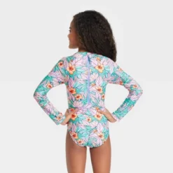 Girls' Floral Print One Piece Swimsuit - Cat & Jack™ -Cat & Jack Sales Store GUEST 3cbf9b4d f538 4b01 b62f 4b60c4e3e1c4
