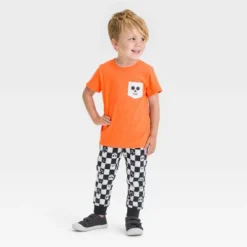 Toddler Boys' Halloween Short Sleeve T-Shirt And Jogger Pants - Cat & Jack™ Orange 7 Toddler Boys' Halloween Short Sleeve T-Shirt And Jogger Pants - Cat & Jack™ Orange -Cat & Jack Sales Store GUEST 4248bd2a 1f6b 416d 8b45 f21d979cb13d