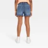 Girls' Cut-Off Lace Pocket Jean Shorts - Cat & Jack™ Dark Wash -Cat & Jack Sales Store GUEST 48508070 412c 4b00 8031 c474dd45de48