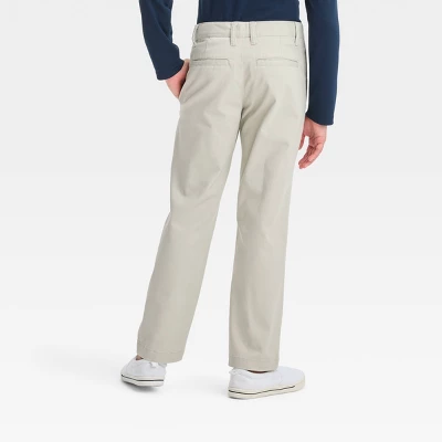 Boys' Straight Fit Uniform Pants - Cat & Jack™ 3 Boys' Straight Fit Uniform Pants - Cat & Jack™