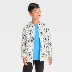 Boys' Skull Printed Halloween Zip-Up Sweatshirt - Cat & Jack™ Cream -Cat & Jack Sales Store GUEST 6217e3ef eb20 468b a270 cffaea878e84