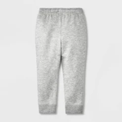 Toddler Girls' 2pk Fleece Jogger Pants - Cat & Jack™ Gray/Black