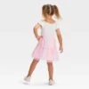 Toddler Girls' Star Short Sleeve Dress - Cat & Jack™ Cream -Cat & Jack Sales Store GUEST 6442cdf9 d749 4858 8cee 4a7c18a03521