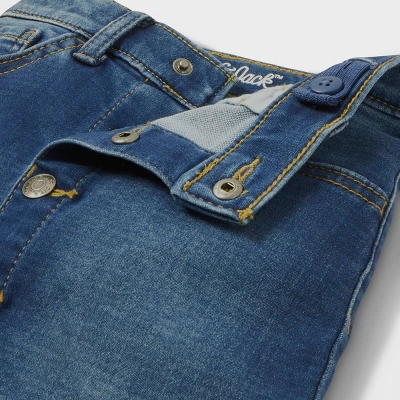 Toddler Girls' Denim Button-Front Skirt - Cat & Jack™ Blue 4 Toddler Girls' Denim Button-Front Skirt - Cat & Jack™ Blue - Image 2