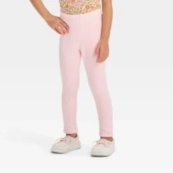 Toddler Girls' 2pk Leggings Set - Cat & Jack™ Pink/Gray