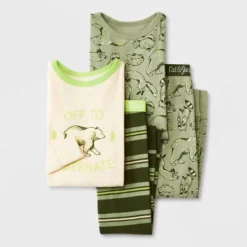 Toddler Boys' 4pc Polar Bear & Forest Animal Pajama Set - Cat & Jack™ Brown -Cat & Jack Sales Store GUEST 675e805a 853e 4887 8269 d82a57a03fc6