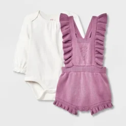 Baby Girls' Blackberry Sweater Romper Set - Cat & Jack™ Light Purple -Cat & Jack Sales Store GUEST 6baab5d7 b8ee 40a7 9f44 7cea18cee0b5