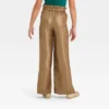 Girls' Dressy Wide Leg Holiday Pants - Cat & Jack™ Metallic Gold -Cat & Jack Sales Store GUEST 6d554437 76d3 4485 a2cf 5ac804266bd5