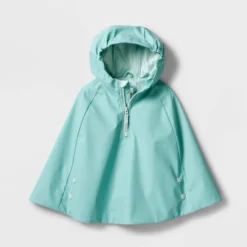 Toddler Adaptive Lightweight Rain Coat - Cat & Jack™ Ocean Green -Cat & Jack Sales Store GUEST 6e03087e 4146 498c a752 64a5d0b335f2