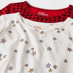 Girls' 2pk Adaptive Short Sleeve Holiday Dress - Cat & Jack™ Off-White -Cat & Jack Sales Store GUEST 6f368b21 d899 4b6d b132 170c2e4aaf19