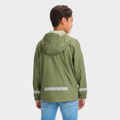 Kids' Solid Rain Coat - Cat & Jack™ 3 Kids' Solid Rain Coat - Cat & Jack™