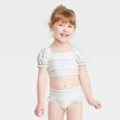 Toddler Girls' 2pc Plaid Bikini Set - Cat & Jack™ -Cat & Jack Sales Store GUEST 70957406 f71e 40d0 aabe eb029940768d