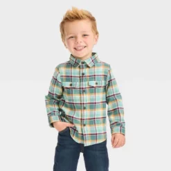 Toddler Boys' Long Sleeve Flannel Shirt - Cat & Jack™ -Cat & Jack Sales Store GUEST 71e4fe28 cbad 45c2 be62 78b9144abc41