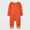 Baby Ribbed Snap Adaptive Romper - Cat & Jack™ Orange -Cat & Jack Sales Store GUEST 758f0bc0 8607 4307 977d f3c678471985