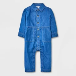 Baby Boys' Denim Coveralls - Cat & Jack™ Medium Wash -Cat & Jack Sales Store GUEST 78ed0f20 3a2a 4788 a9ff 5473ca948550
