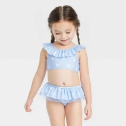 Toddler Girls' Polka Dots Bikini Set - Cat & Jack™ Blue -Cat & Jack Sales Store GUEST 7eef5c05 0239 4231 988a 5b73a97a2a81