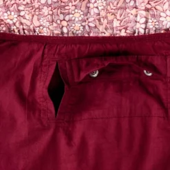 Girls' Adaptive Short Sleeve Woven Dress - Cat & Jack™ Burgundy -Cat & Jack Sales Store GUEST 8059e7a1 b69f 458c 8a50 f1c97066d0c6