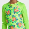 Girls' Aloha Floral One Piece Rash Guard Swimsuit - Cat & Jack™ Lime Green -Cat & Jack Sales Store GUEST 832e9748 1db4 422e 8621 192c2da5e870