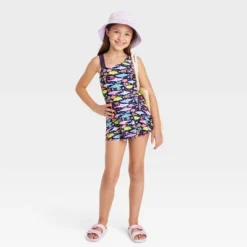Girls' Sea Life One Piece Swimsuit Dress - Cat & Jack™ Blue -Cat & Jack Sales Store GUEST 8376b347 c2d6 4b85 be34 f916f7add9d0