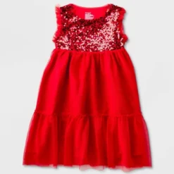 Girls' Adaptive Sleeveless Sequin Tulle Dress - Cat & Jack™ Red 9 Girls' Adaptive Sleeveless Sequin Tulle Dress - Cat & Jack™ Red -Cat & Jack Sales Store GUEST 8769df8b f7b3 4af5 a430 4ac0c3799fa1