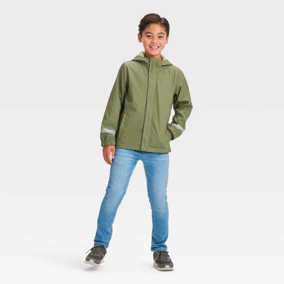 Kids' Solid Rain Coat - Cat & Jack™ 4 Kids' Solid Rain Coat - Cat & Jack™ - Image 2