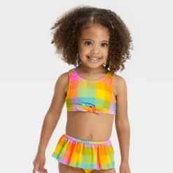 Toddler Girls' Plaid Bikini Set - Cat & Jack™ -Cat & Jack Sales Store GUEST 959ebe4b a7b6 4792 94f6 3397670830ec