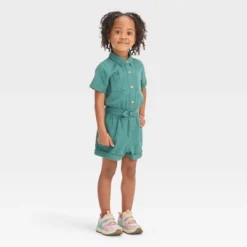 Toddler Girls' Utility Romper - Cat & Jack™ -Cat & Jack Sales Store GUEST 962370b1 63c9 4f9b 929f bbebbd65572c