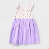 Girls' Adaptive Flutter Sleeve Tulle Dress - Cat & Jack™ Almond Cream -Cat & Jack Sales Store GUEST 97109899 aede 4c0b b03c 9509c8ca8533