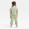 Toddler Girls' Crop Pants Set - Cat & Jack™ Olive Green -Cat & Jack Sales Store GUEST 9755374e 6f42 4657 9882 493c345c0a35