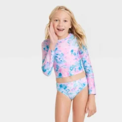 Girls' Tie-Dye Dreamer Swimwear Set - Cat & Jack™ -Cat & Jack Sales Store GUEST 9be6b901 cb62 4c27 8b0e e31593c9c6d0