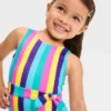 Toddler Girls' Striped Belted One Piece Swimsuit - Cat & Jack™ -Cat & Jack Sales Store GUEST a1b8e3ba 3883 42ab a095 6a5e50545ea4
