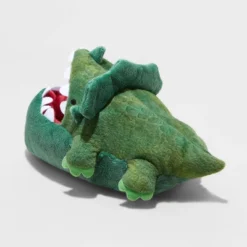 Boys' Dylan Dinosaur Ankle Biter Slippers - Cat & Jack™ Green -Cat & Jack Sales Store GUEST aa84b3d0 41ec 4566 b224 1d645324569e