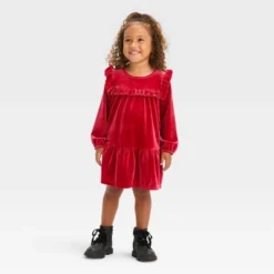 Toddler Girls' A-Line Long Sleeve Dress - Cat & Jack™ Red 7 Toddler Girls' A-Line Long Sleeve Dress - Cat & Jack™ Red -Cat & Jack Sales Store GUEST aaac908f 8815 47c0 9fe5 70c73cc7977e
