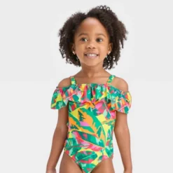 Toddler Girls' Leaf One Piece Swimsuit - Cat & Jack™ 7 Toddler Girls' Leaf One Piece Swimsuit - Cat & Jack™ -Cat & Jack Sales Store GUEST ad2c20f8 fd43 4fe5 bb86 776b028a6c9f