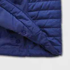 Girls' Adaptive Quilted Cape Jacket - Cat & Jack™ Navy Blue -Cat & Jack Sales Store GUEST b4768673 6702 4e9f b53a c18ec3ab92e6