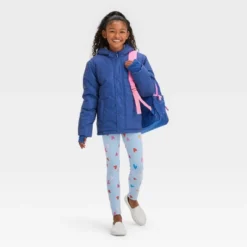 Girls' Solid Puffer Jacket - Cat & Jack™ -Cat & Jack Sales Store GUEST b9ff8c6d 262d 4cbe 93ca a9bde7ed62a0