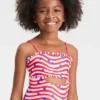 Girls' Striped Star One Piece Swimsuit - Cat & Jack™ -Cat & Jack Sales Store GUEST bff6cb40 3c6c 4c40 9168 a92823765507