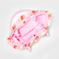 Girls' Striped Tote Bag - Cat & Jack™ Pink -Cat & Jack Sales Store GUEST c2c950a1 f15d 4e70 b993 be172d8a60a0